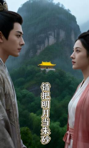 短剧《错把明月当朱砂》海报