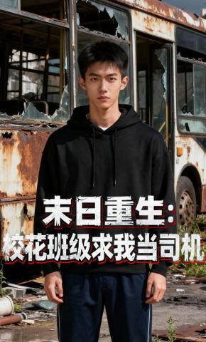 短剧《末日重生：校花班级求我当司机》海报