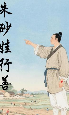 短剧《朱砂娃行善》海报