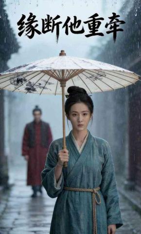 短剧《缘断他重牵》海报