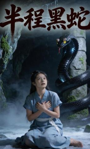 短剧《半程黑蛇》海报