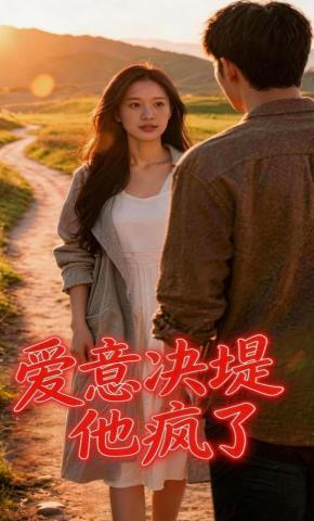 短剧《爱意决堤，他疯了》海报