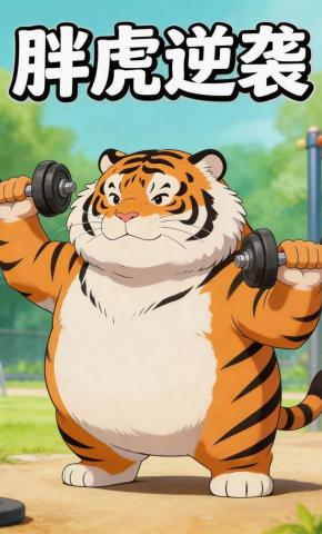 短剧《胖虎逆袭》海报