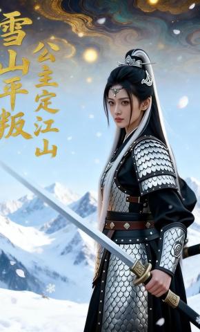 短剧《雪山平叛：公主定江山》海报