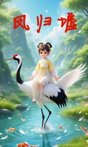 短剧《凤归墟》海报