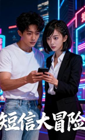 短剧《短信大冒险》海报