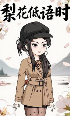 短剧《梨花低语时》海报