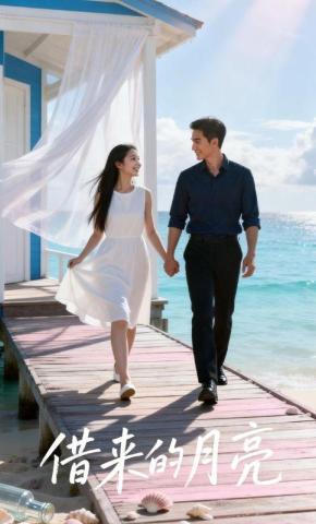 短剧《借来的月亮》海报