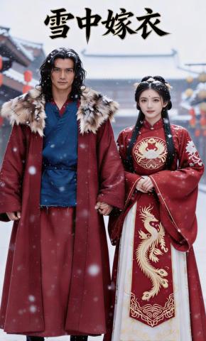 短剧《雪中嫁衣》海报