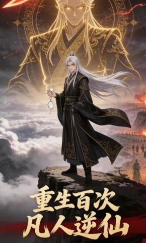短剧《重生百次，凡人逆仙》海报