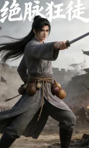 短剧《绝脉狂徒》海报