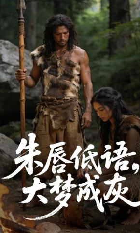 短剧《朱唇低语，大梦成灰》海报