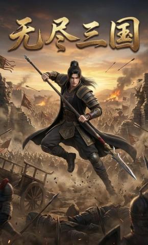短剧《无尽三国》海报