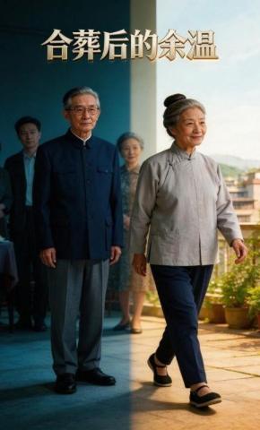 短剧《合葬后的余温》海报