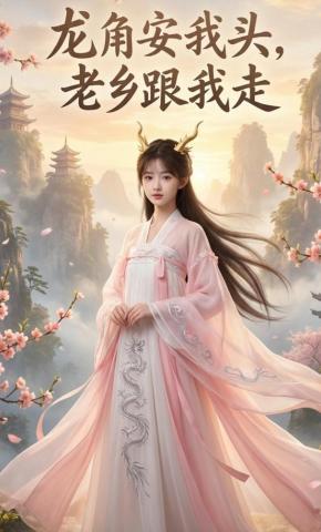 短剧《龙角安我头，老乡跟我走》海报