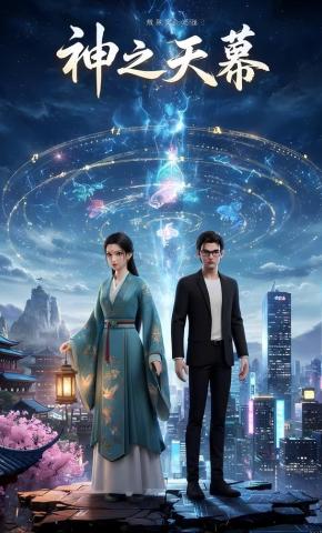 短剧《神之天幕》海报