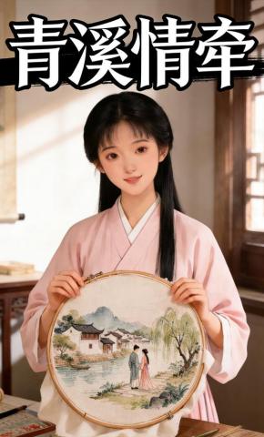 短剧《青溪情牵》海报