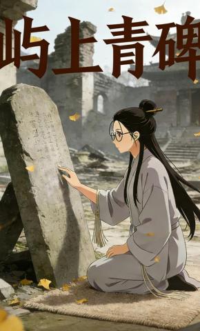 短剧《屿上青碑》海报