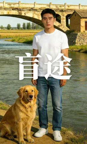 短剧《盲途》海报