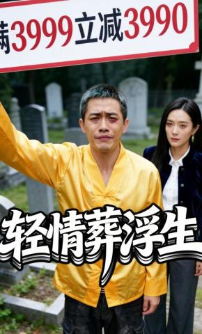 短剧《轻情葬浮生》海报