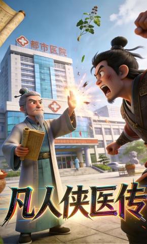 短剧《凡人侠医传》海报