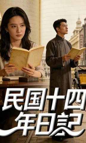 短剧《民国十四年日记》海报