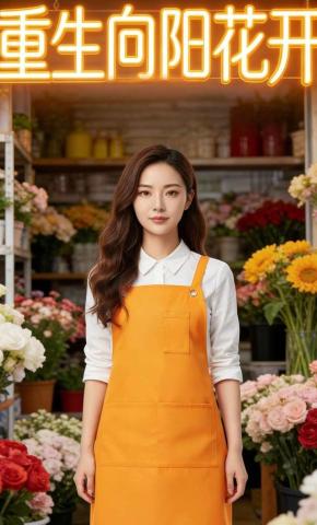 短剧《重生向阳花开》海报