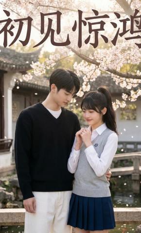 短剧《初见惊鸿》海报