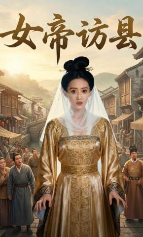 短剧《女帝访县》海报