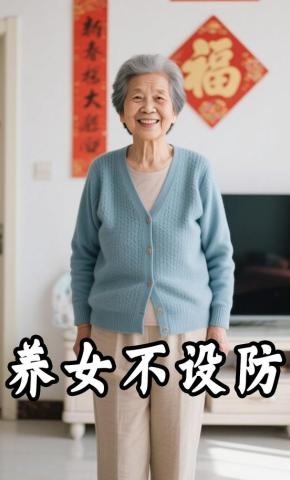 短剧《养女不设防》海报