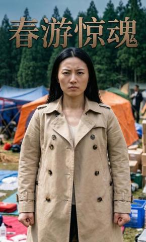 短剧《春游惊魂》海报