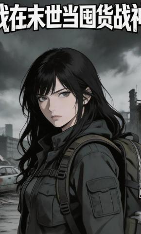 短剧《我在末世当囤货战神》海报
