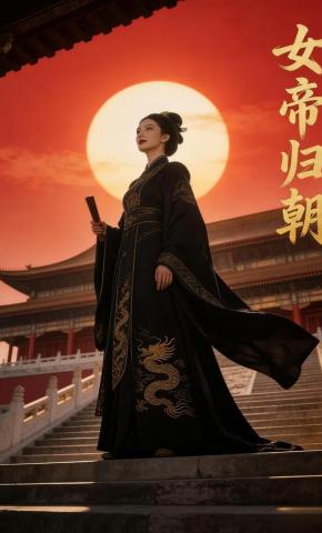 短剧《女帝归朝》海报