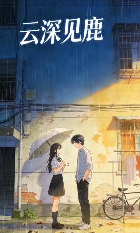 短剧《云深见鹿》海报