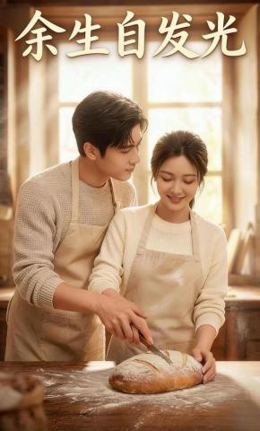 短剧《余生自发光》海报