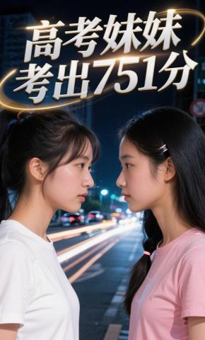 短剧《高考妹妹考出751分》海报