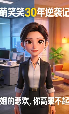 短剧《姐的悲欢，你高攀不起》海报