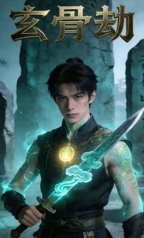 短剧《玄骨劫》海报