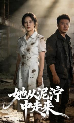 短剧《她从泥泞中走来》海报