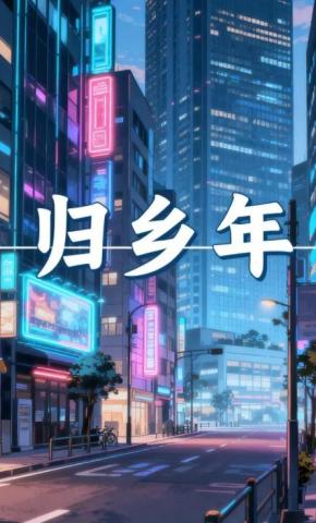 短剧《归乡年》海报