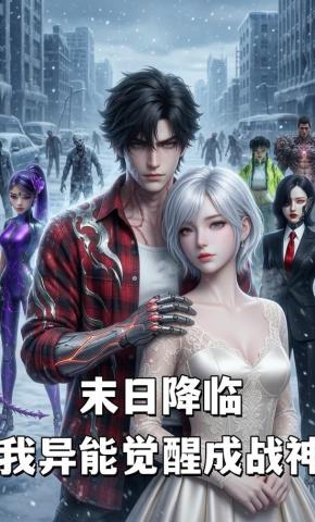 短剧《末日降临，我异能觉醒成战神》海报