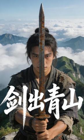 短剧《剑出青山》海报