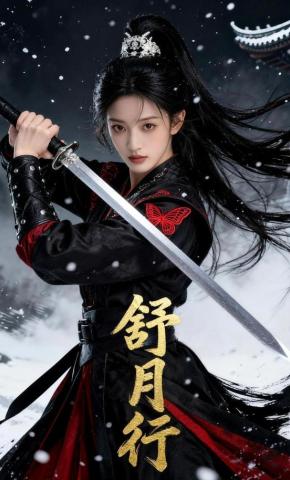 短剧《舒月行》海报