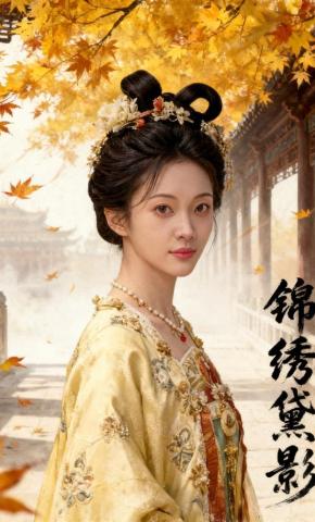 短剧《锦绣黛影》海报