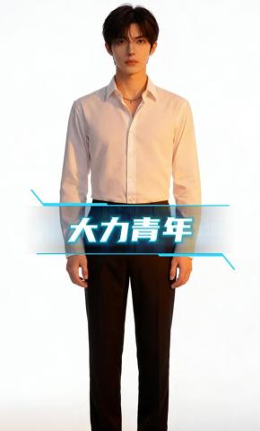 短剧《大力青年》海报