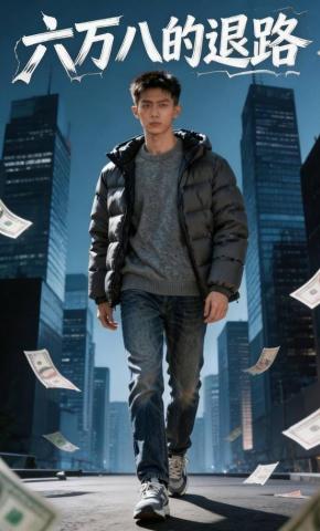 短剧《六万八的退路》海报
