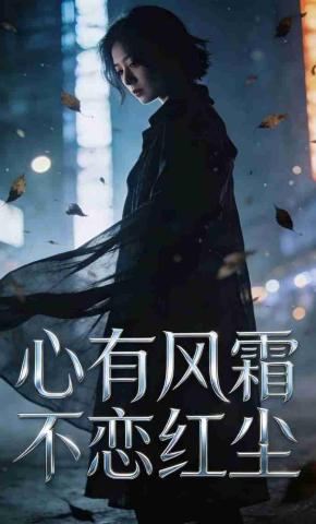 短剧《心有风霜不恋红尘》海报