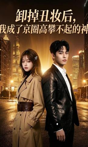 短剧《卸掉丑妆后，我成了京圈高攀不起的神》海报