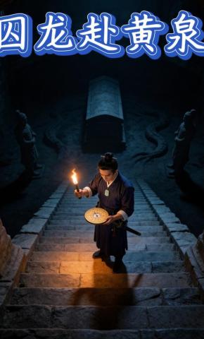 短剧《囚龙赴黄泉》海报