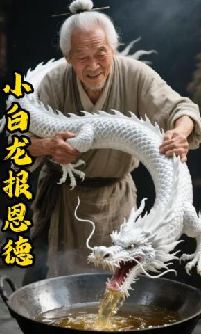 短剧《小白龙报恩德》海报